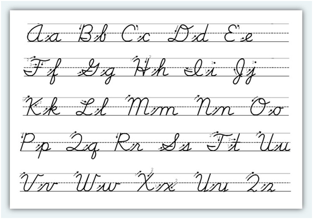 cursive