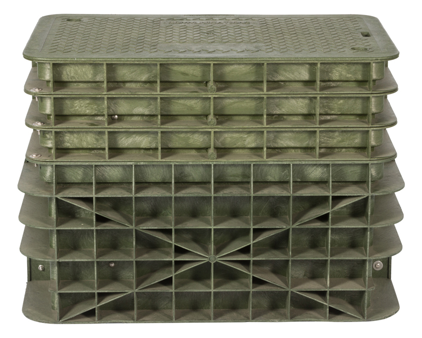 CraftSmart Fiber Optic Cable Protection Vault Clearfield