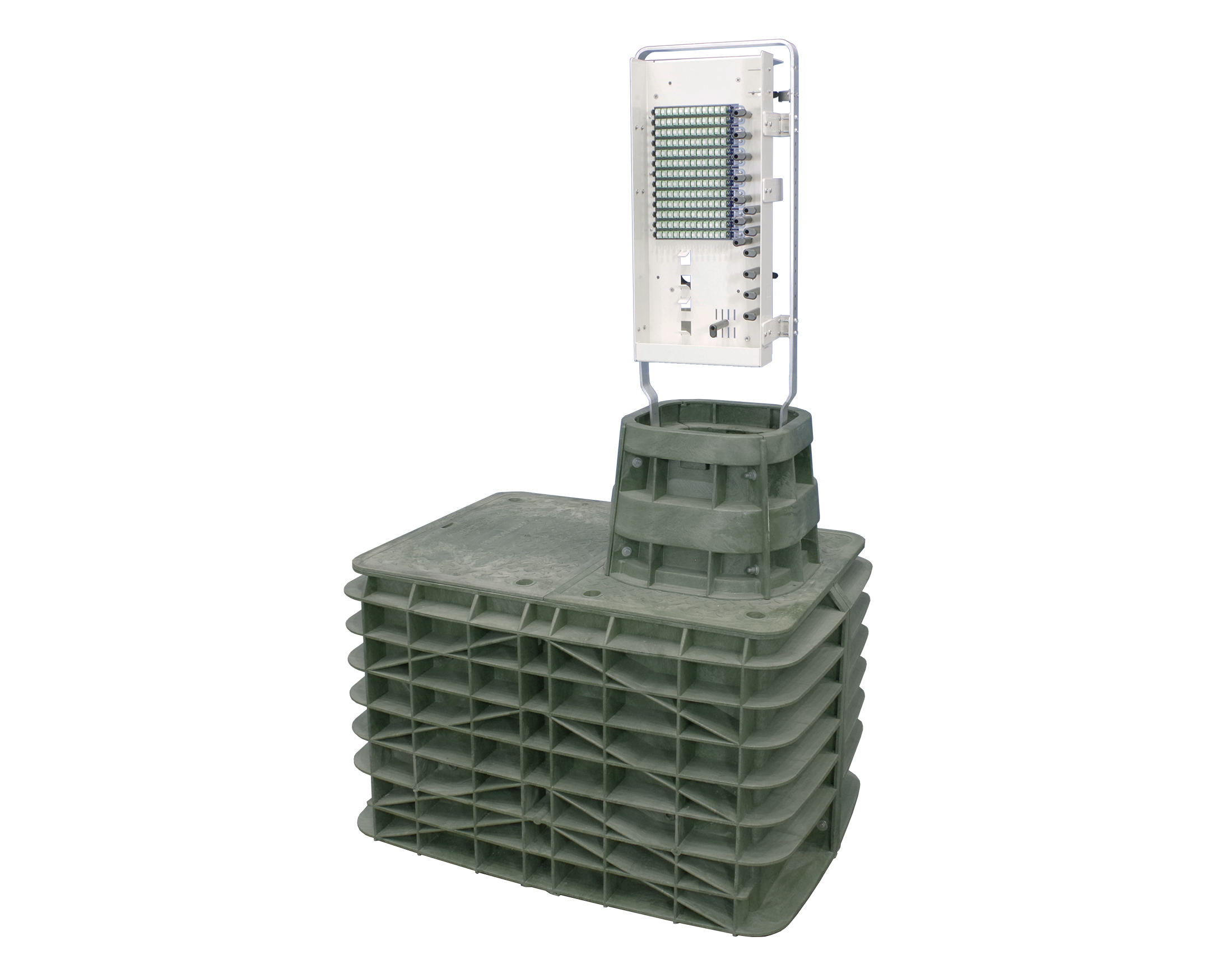 Fiber Optic Pedestals & Inserts Outdoor & Above Ground
