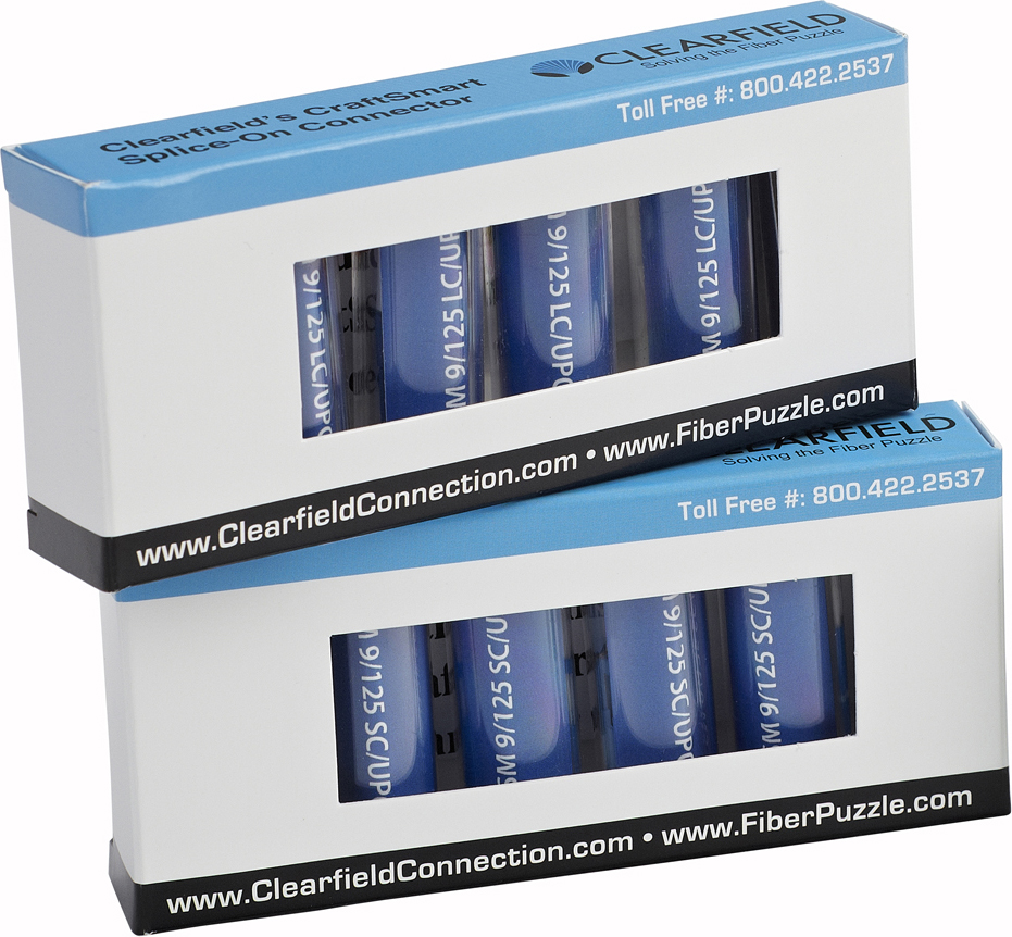 CraftSmart Fiber SpliceOn Connectors Clearfield
