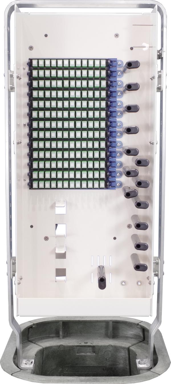 FieldSmart Fiber Delivery Point (FDP) 144-Port PON Pedestal