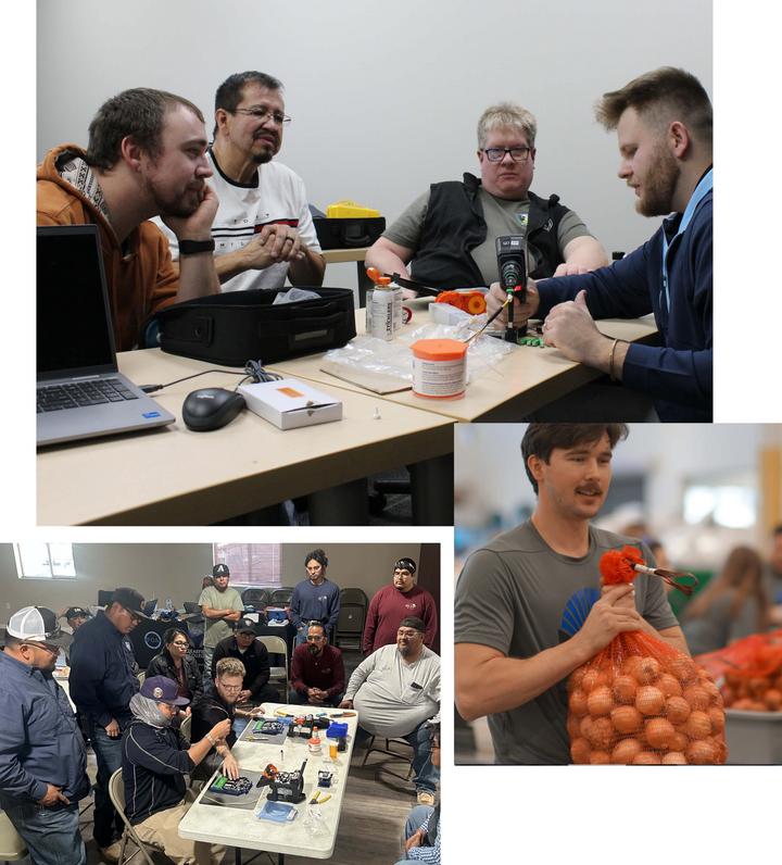 Clearfield team image collage