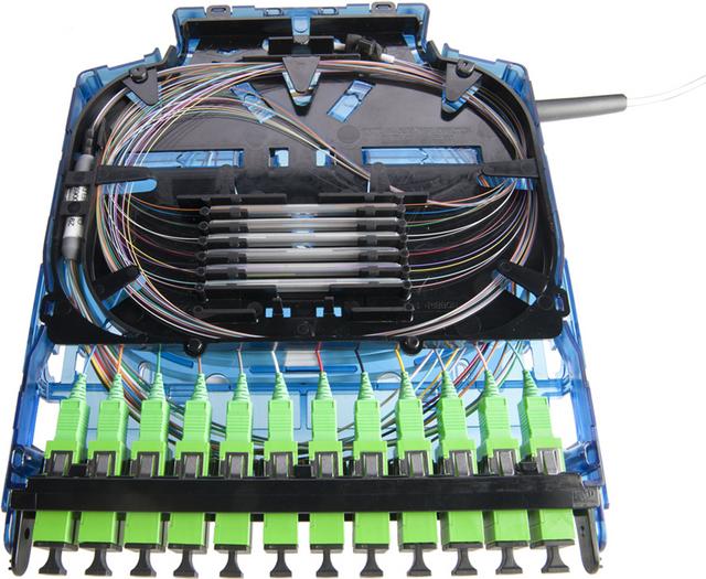 Fiber Cassettes, Clearview Blue