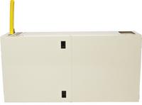 Armoire d'entrée en fibre StreetSmart avec portes fermées