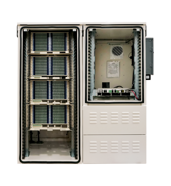 FieldSmart FiberFlex 1700 Cabinet With Door Open