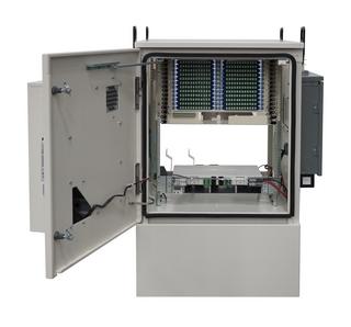 FieldSmart FiberFlex 1700 Cabinet With Door Open