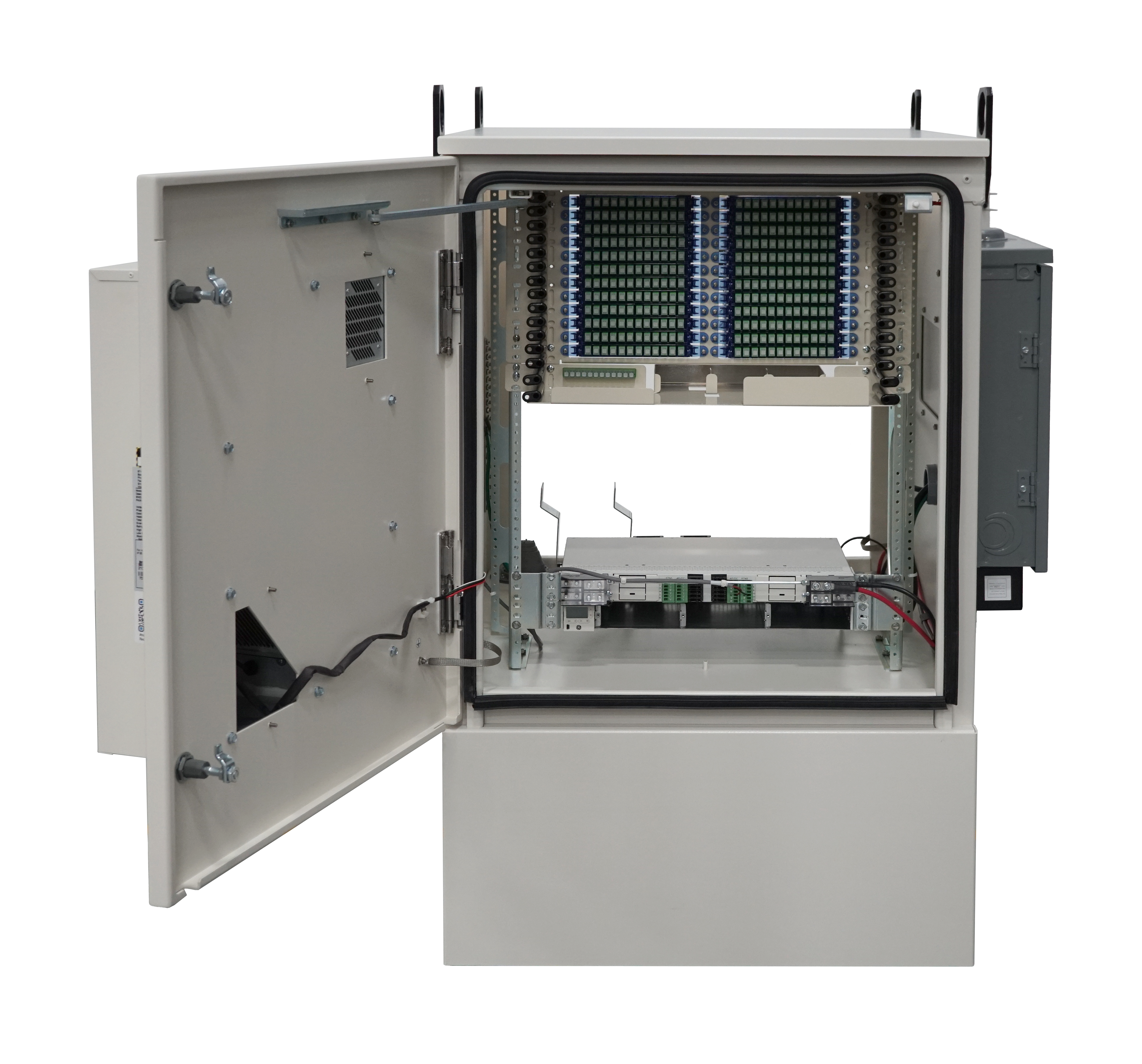 FieldSmart FiberFlex 1700 Cabinet With Door Open