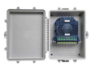 FieldSmart Wall Box With Door Open & Cassette Inserted