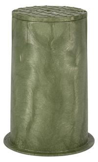 Boîte de protection en fibre CraftSmart de 18 po de profondeur à dessus rond