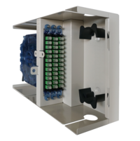 FieldSmart Indoor Fiber Box 36 Port With Doors Fully Open