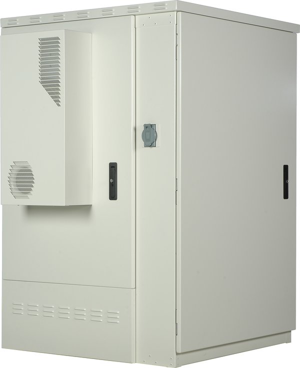 Side View of Clearfield ODC-2000 Fiber Cabinet