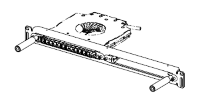 FieldSmart FxDS 1RU Narrow Mount 24-Port Fiber Panel