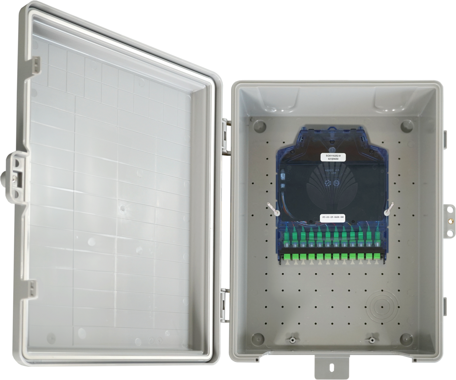Fiber Optic Box with Cassettes