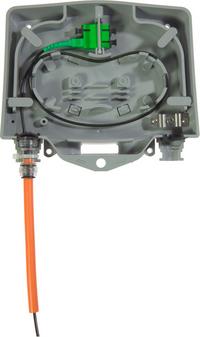 Point d'accès de test de fibre CraftSmart avec couvercle retiré